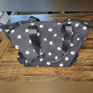 Alice And Olivia Daisy Print Duffle Bag